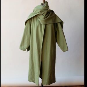 Norma kamali scarf coat / robe